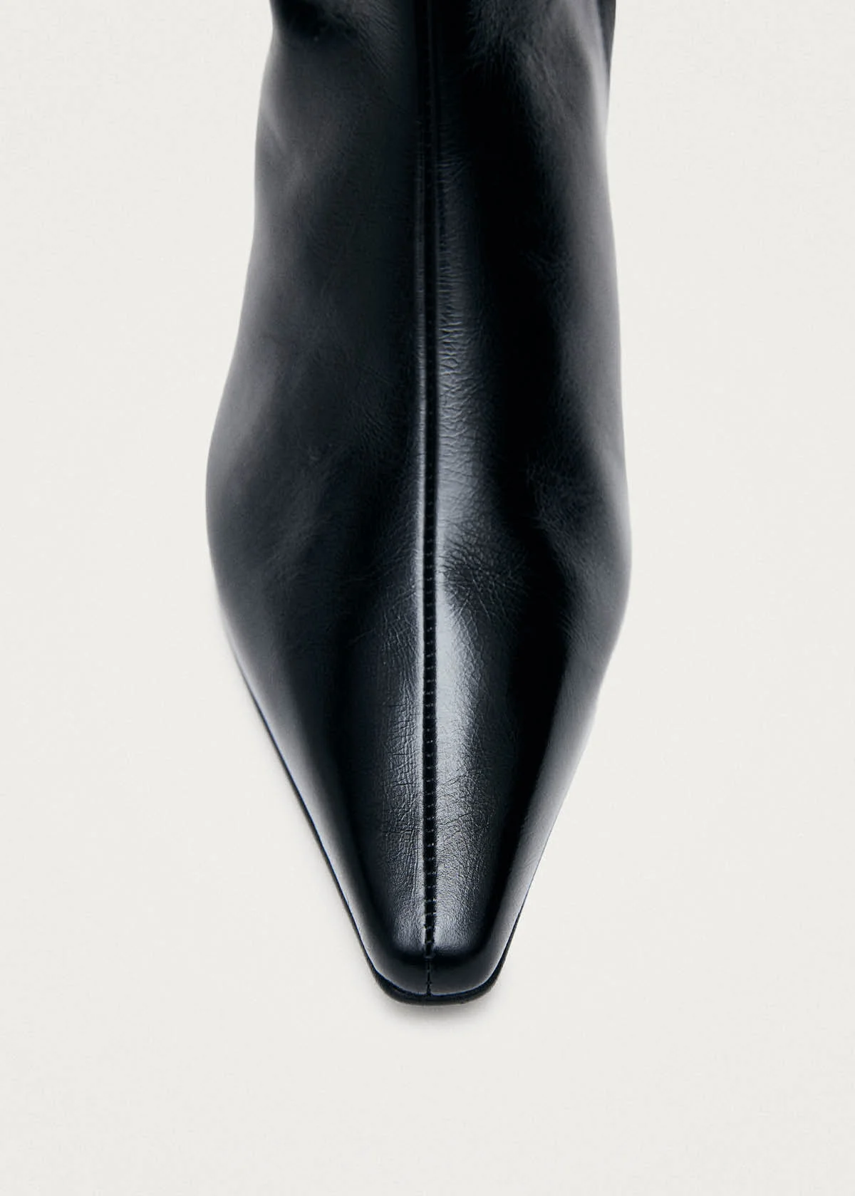 Ambar Rift Black Leather Ankle Boots - Image 4
