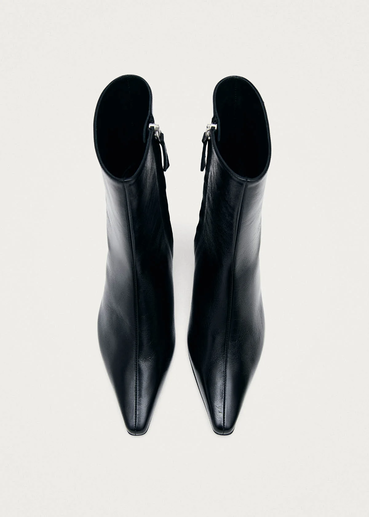 Ambar Rift Black Leather Ankle Boots - Image 6