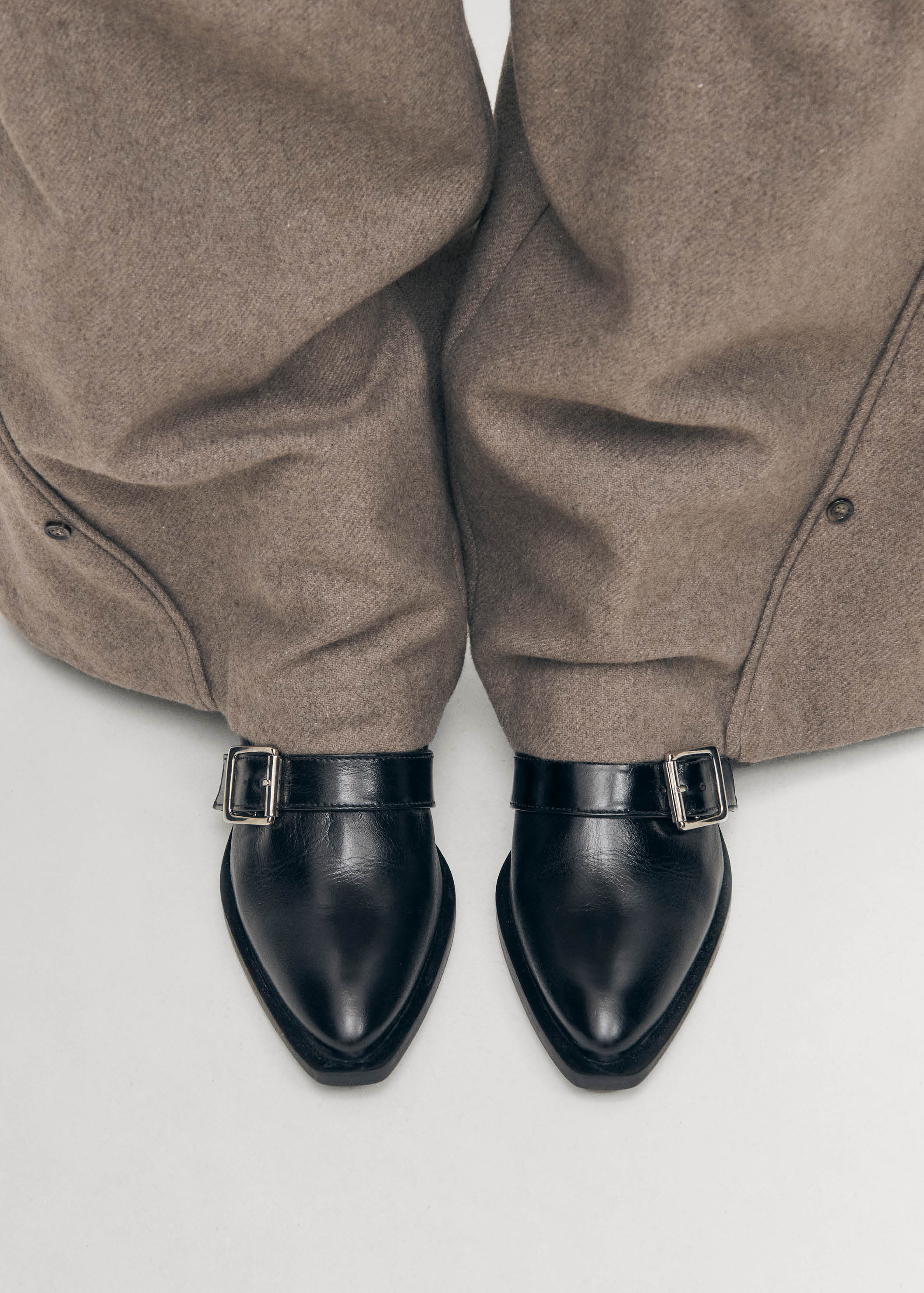 Eras Black Leather Ankle Boots - Image 7