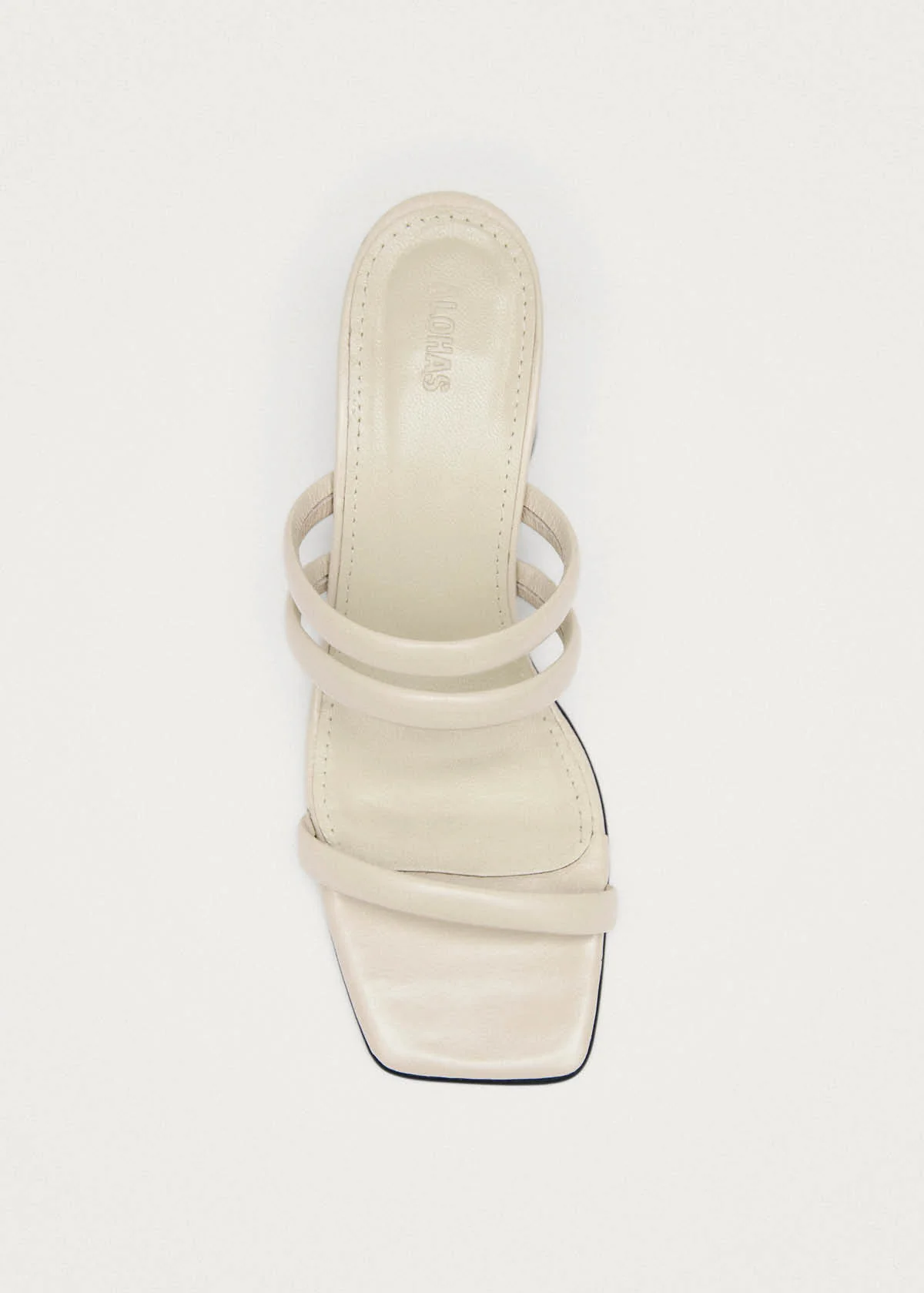 Indiana Rift Cream Leather Sandals - Image 5