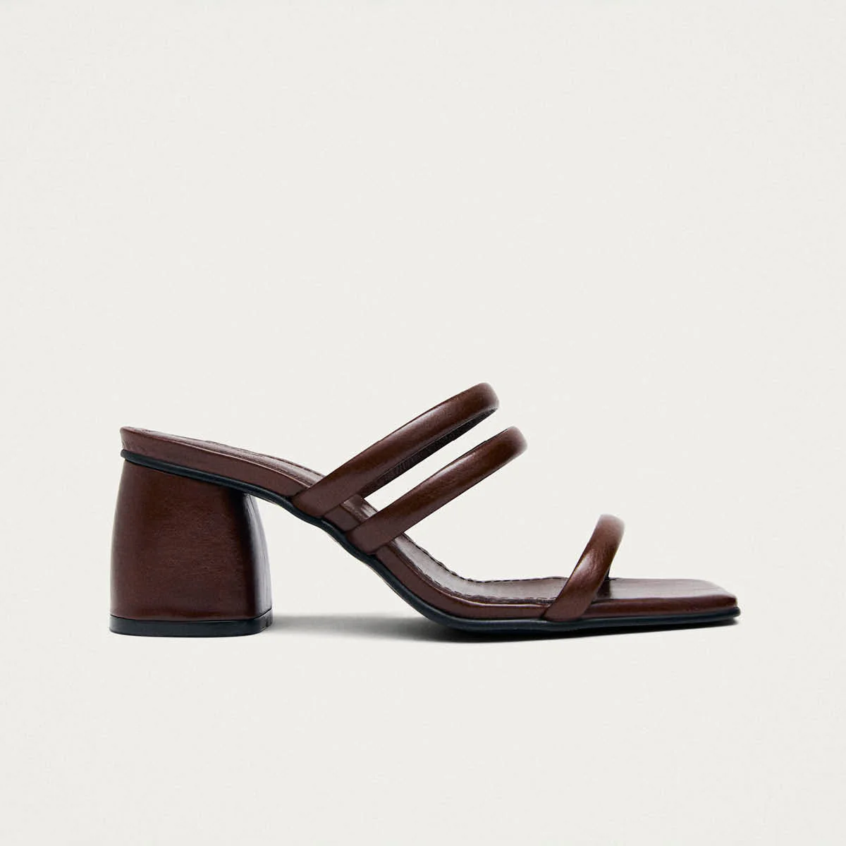 Indiana Rift Dark Brown Leather Sandals - Image 3