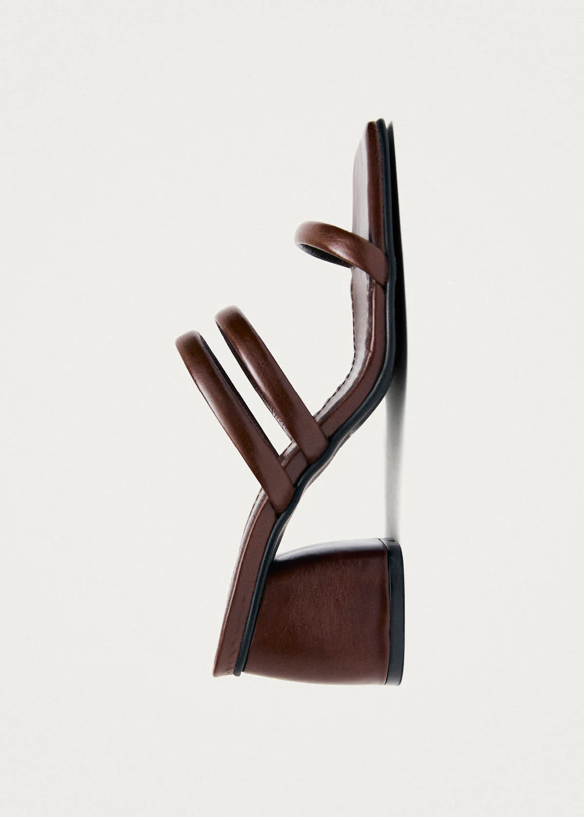 Indiana Rift Dark Brown Leather Sandals - Image 4