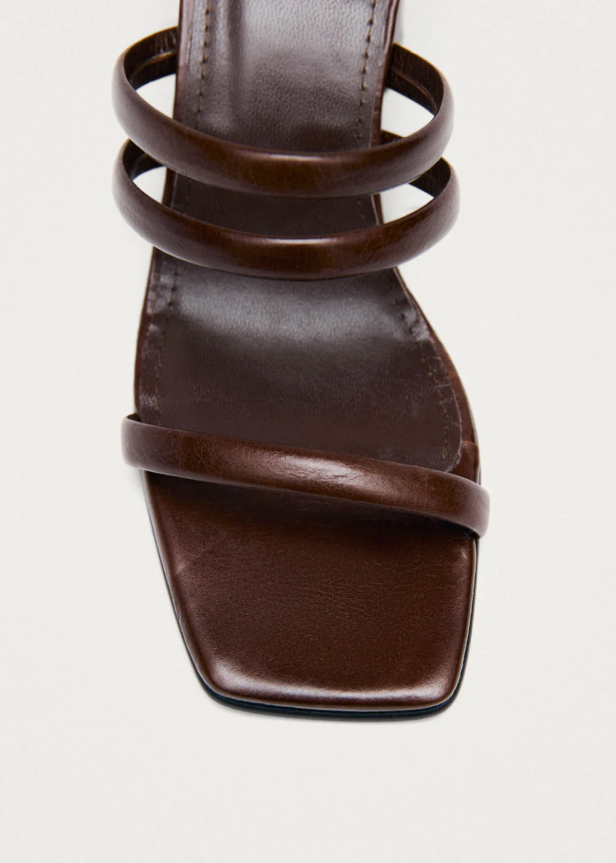 Indiana Rift Dark Brown Leather Sandals - Image 6