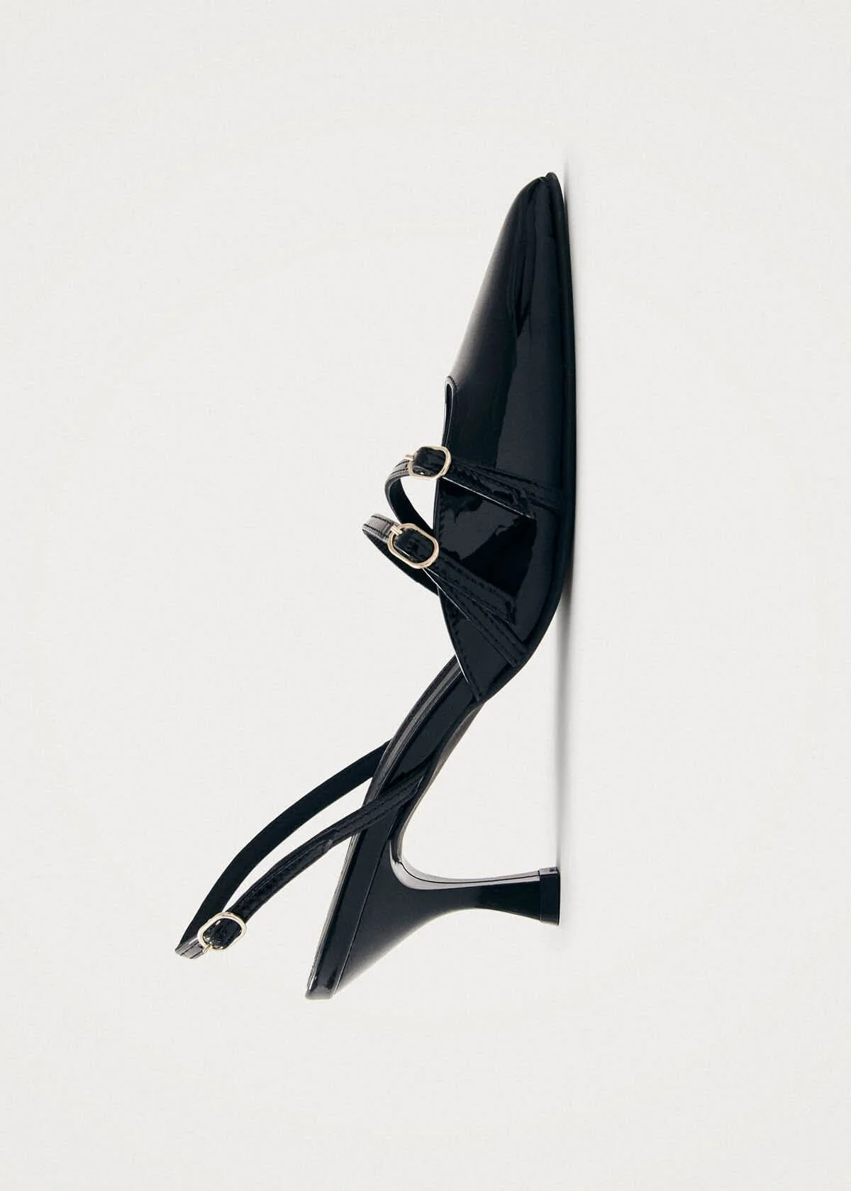 Joelle Black Patent Leather Pumps - Image 4