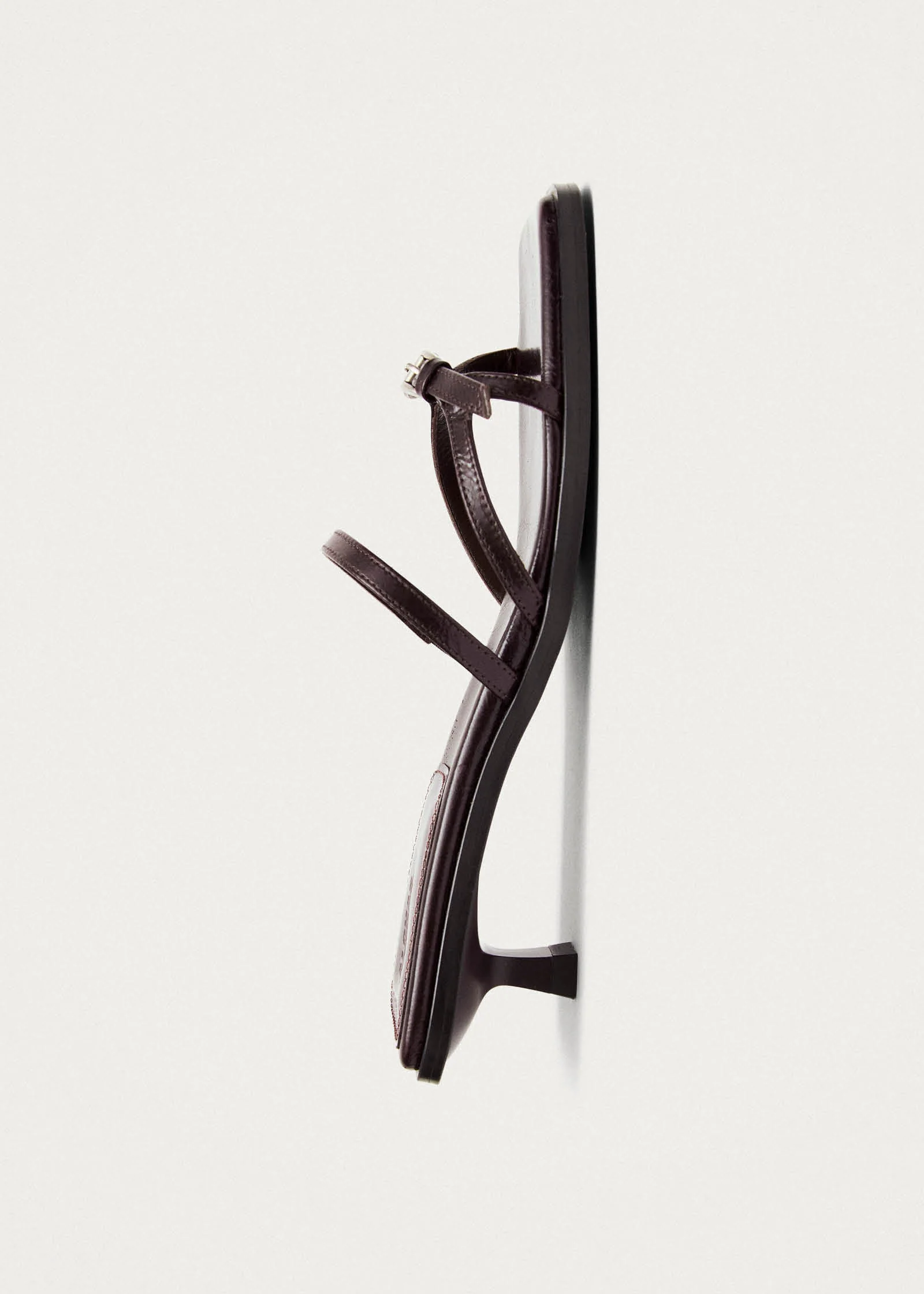Liko Rift Dark Brown Leather Sandals - Image 4