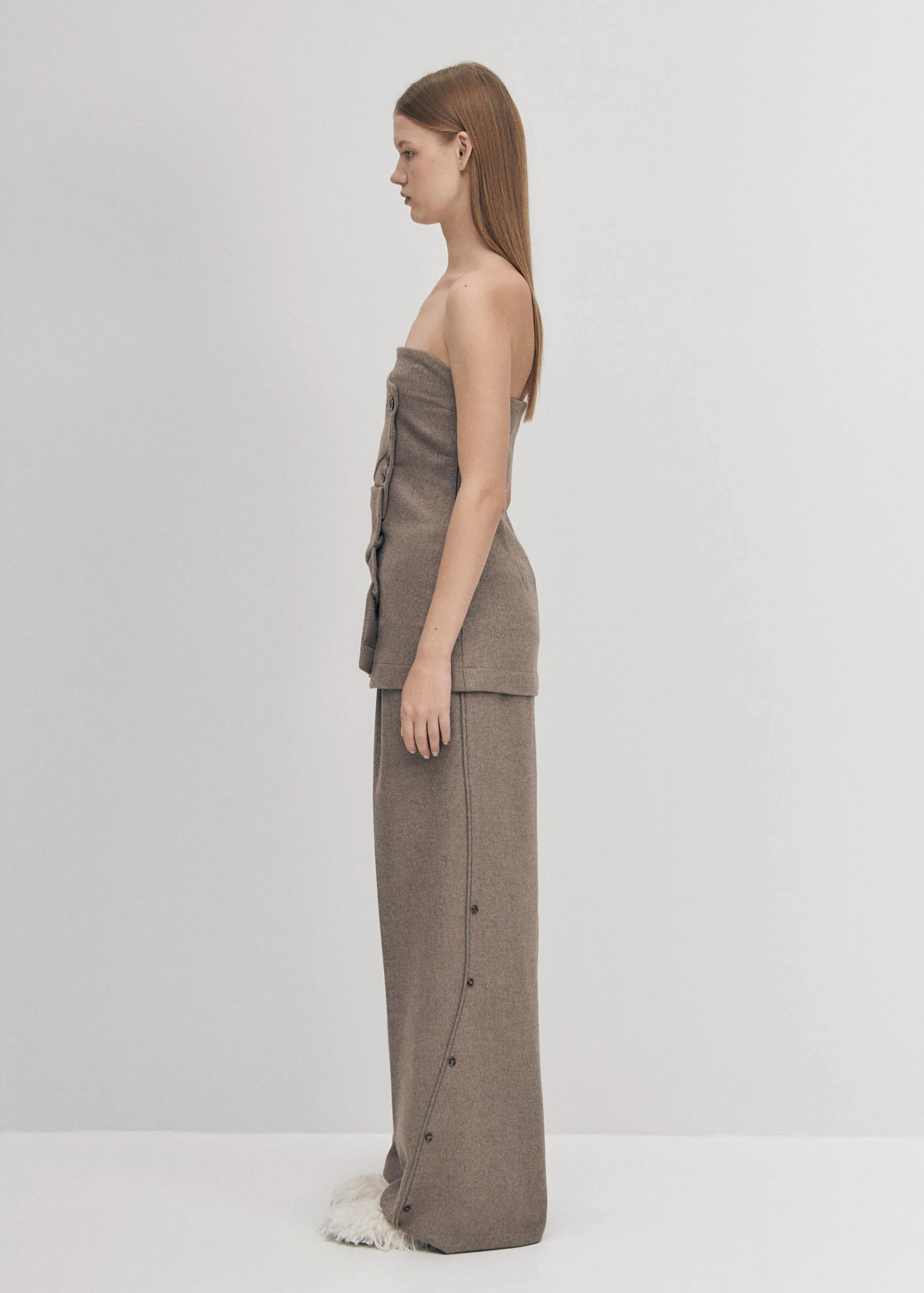 Moon Taupe Top - Image 4