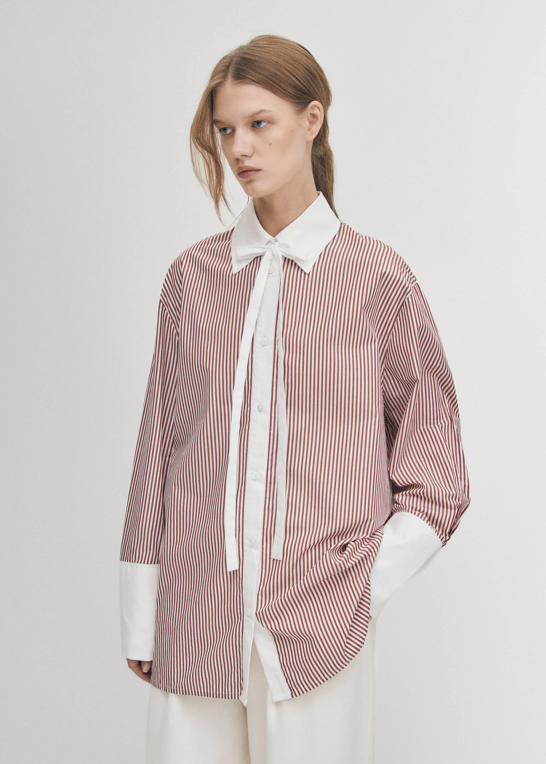 Sempe Red Stripes Shirt - Image 4