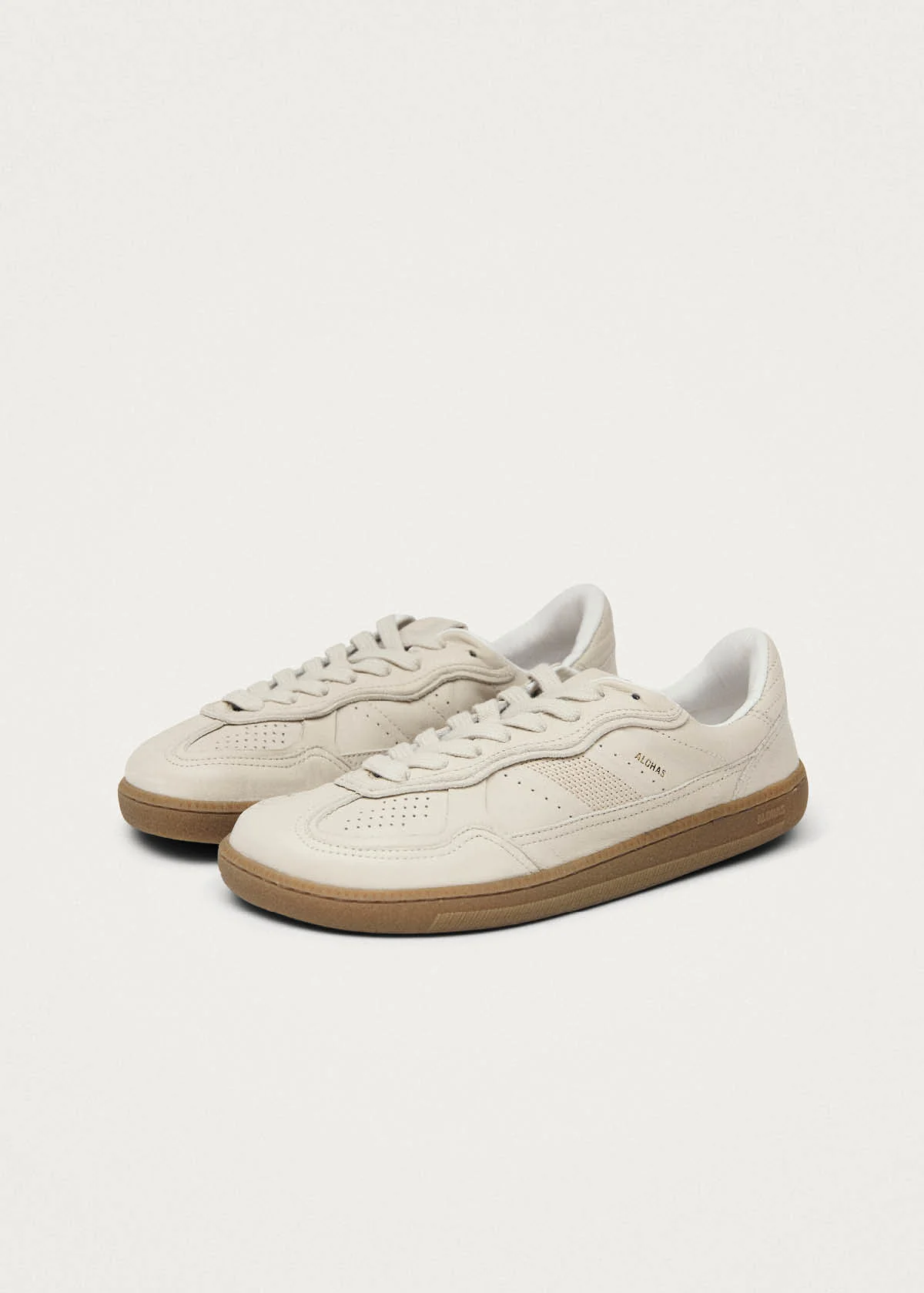 Tb.00 Barefoot Cream Leather Sneakers - Image 5