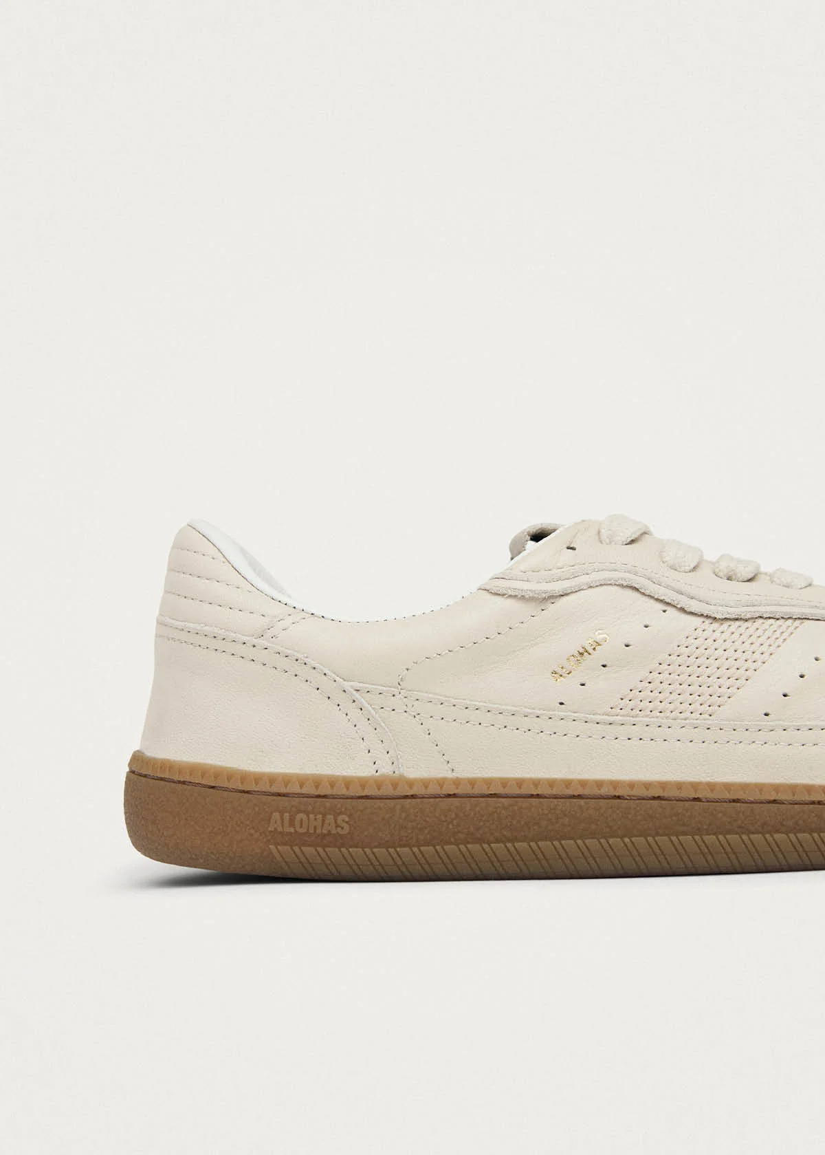 Tb.00 Barefoot Cream Leather Sneakers - Image 7