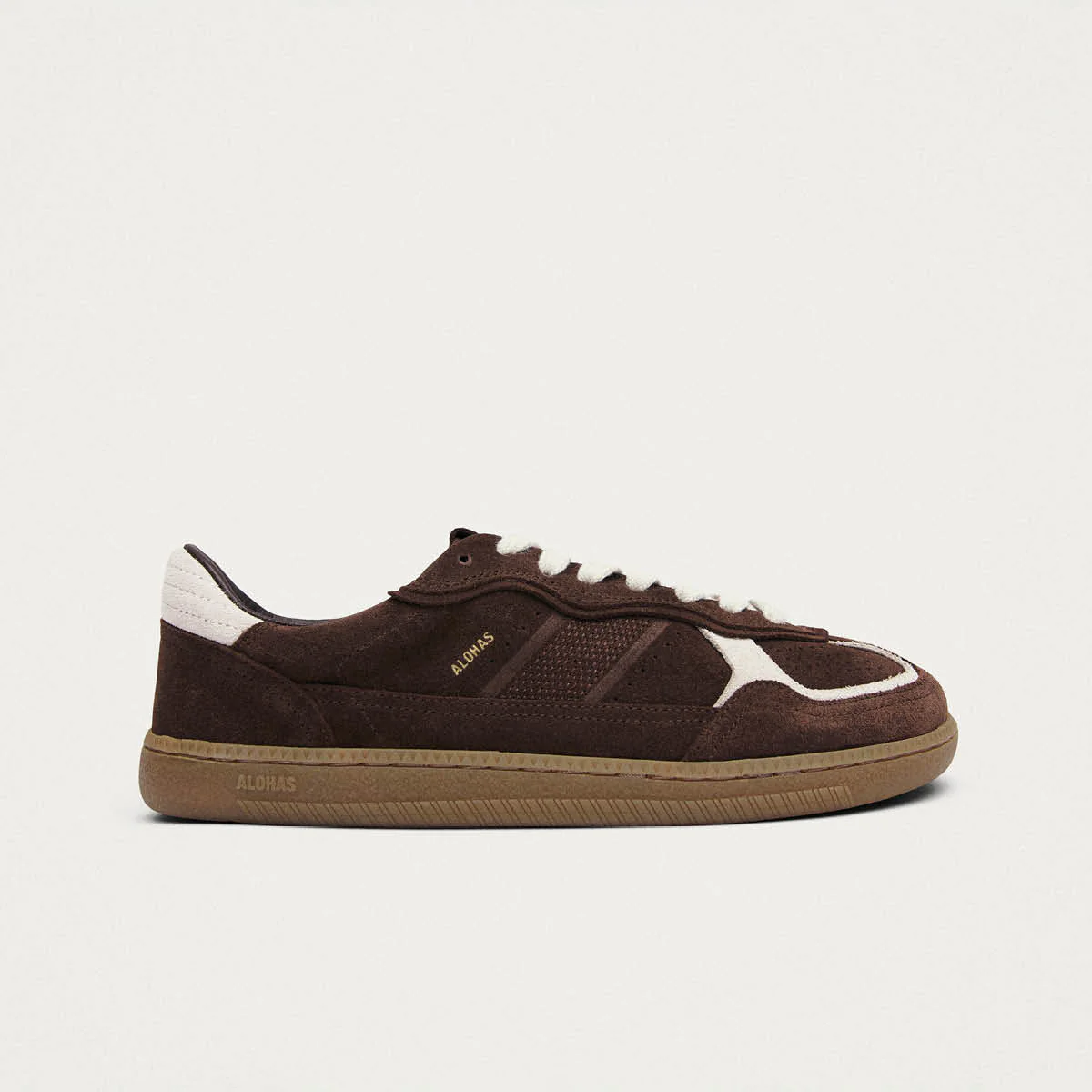 Tb.00 Barefoot Rife Cocoa & Off White Leather Sneakers - Image 3
