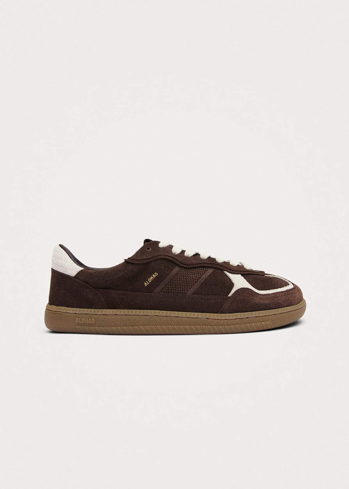 Tb.00 Barefoot Rife Cocoa & Off White Leather Sneakers - Image 4