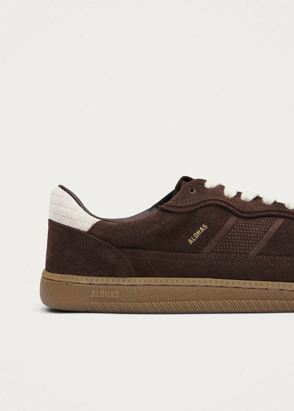 Tb.00 Barefoot Rife Cocoa & Off White Leather Sneakers - Image 7