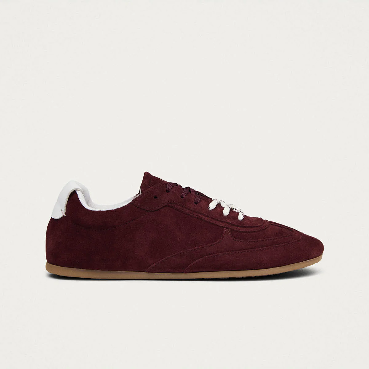 Tb.24 Suede Burgundy Leather Sneakers - Image 3