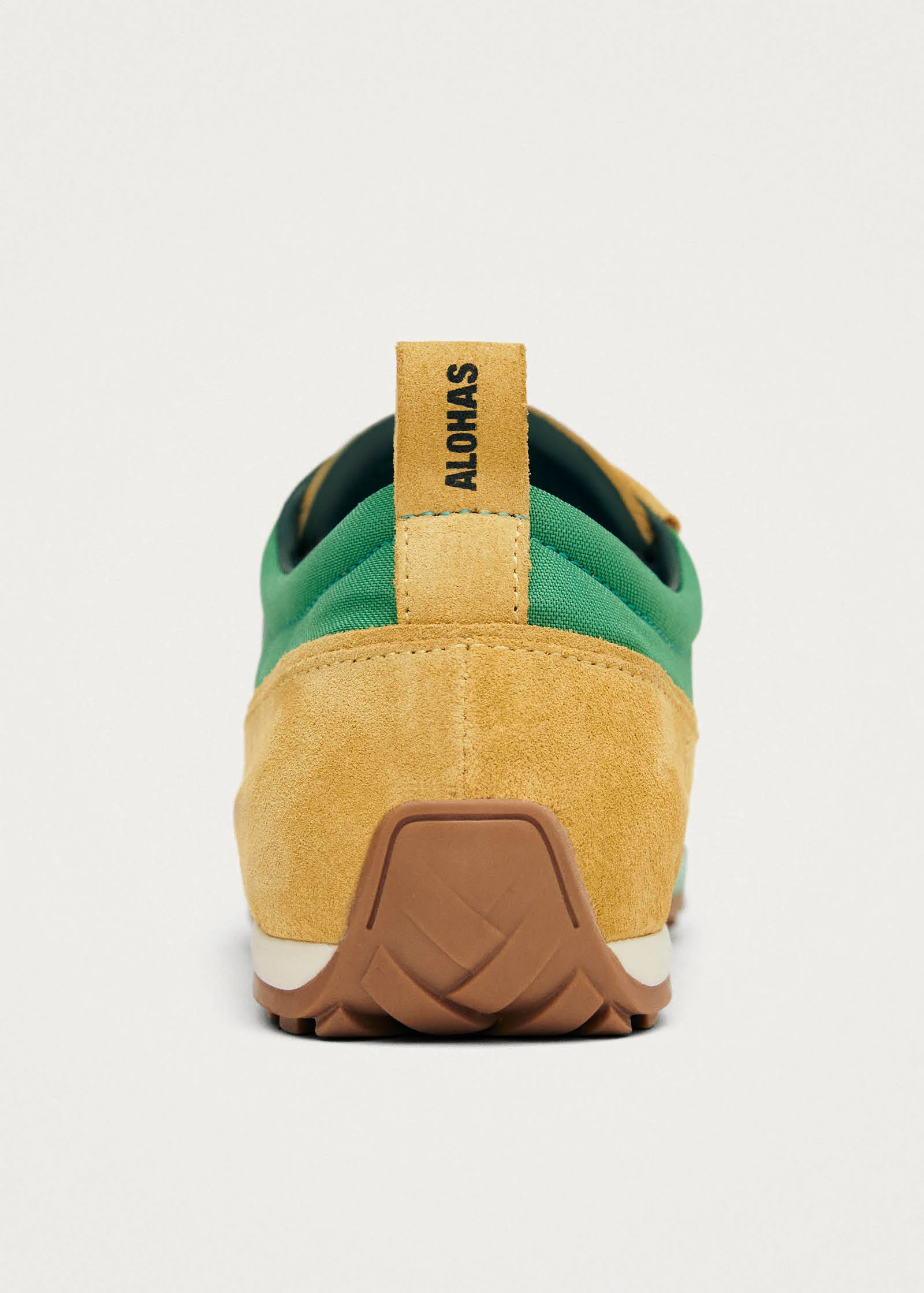 Tb.304 Nylon Green Leather Sneakers - Image 6