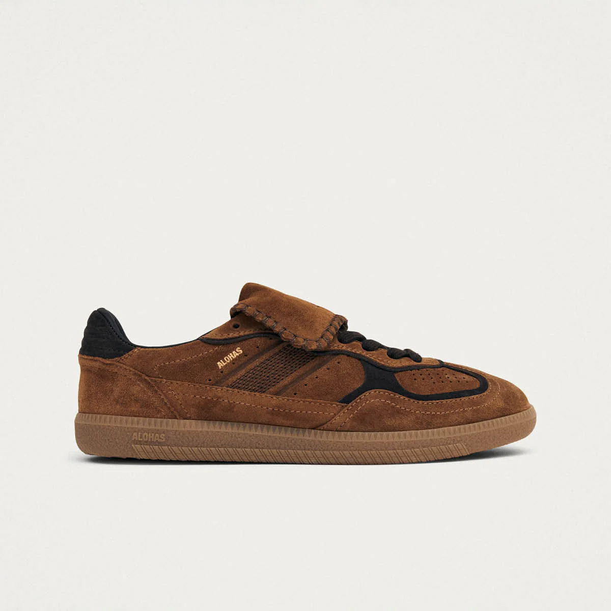 Tb.490 Club Suede Brown Leather Sneakers - Image 3