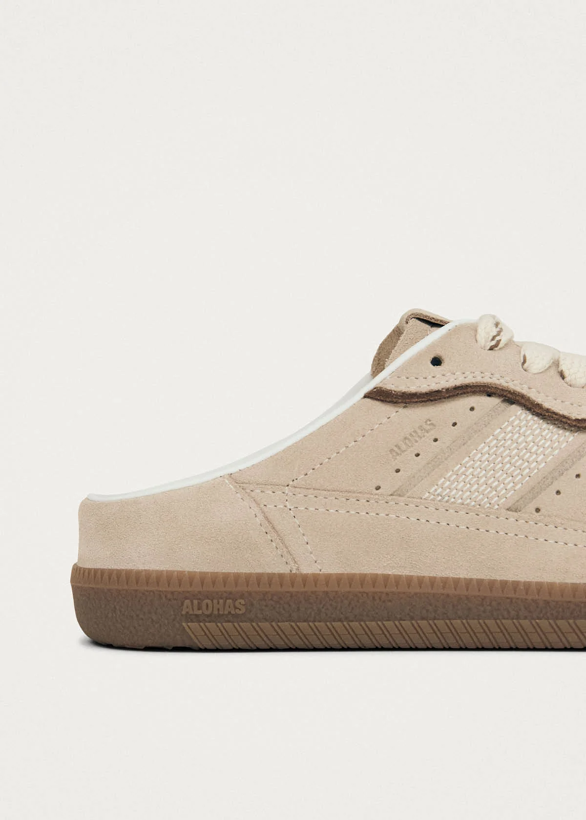 Tb.490 Mule Cream Leather Sneakers - Image 6