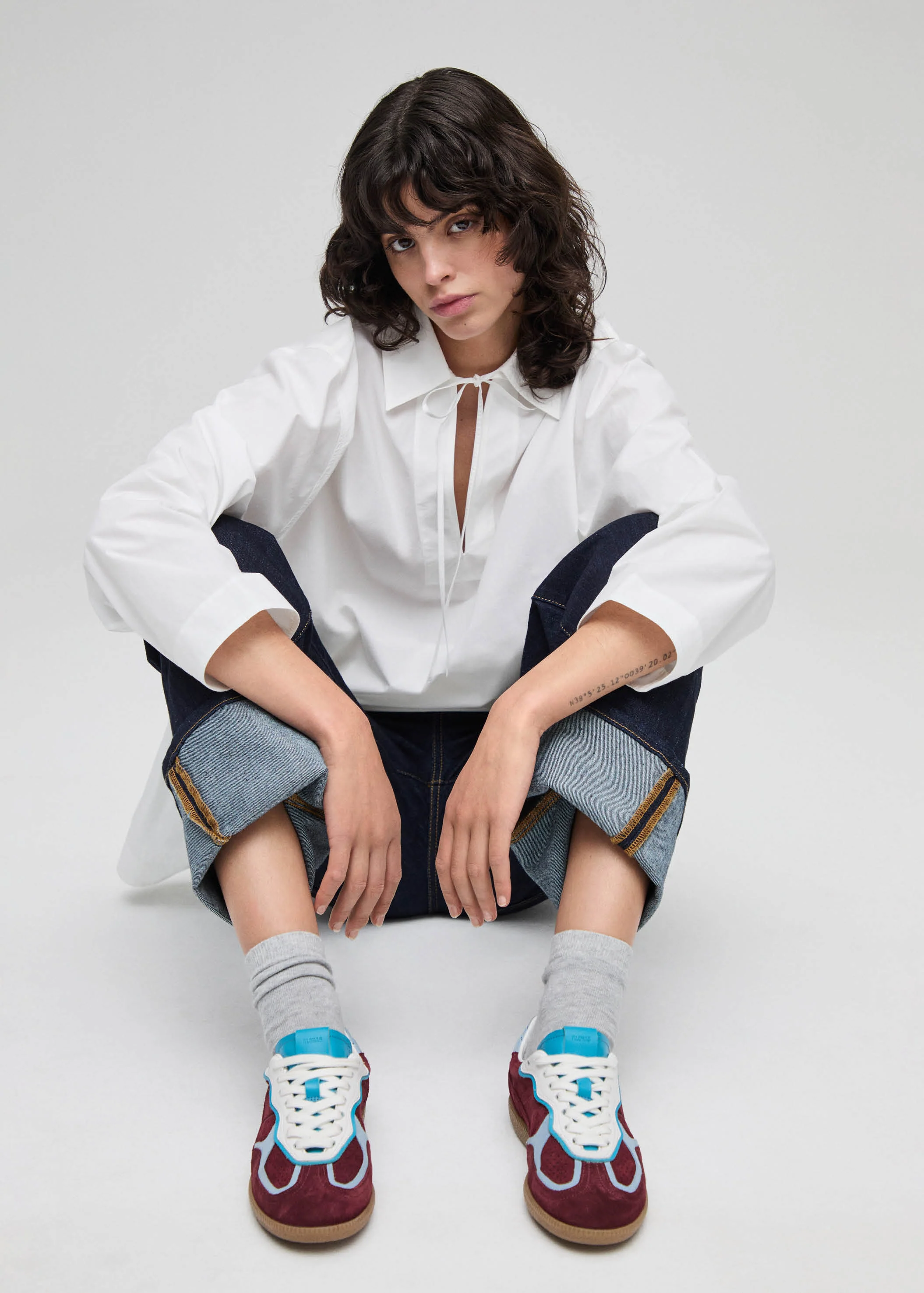Tb.490 Rife Burgundy Leather Sneakers - Image 2