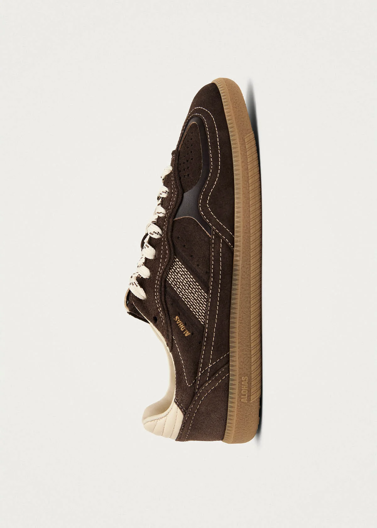 Tb.490 Rife Chocolate Cream Leather Sneakers - Image 4