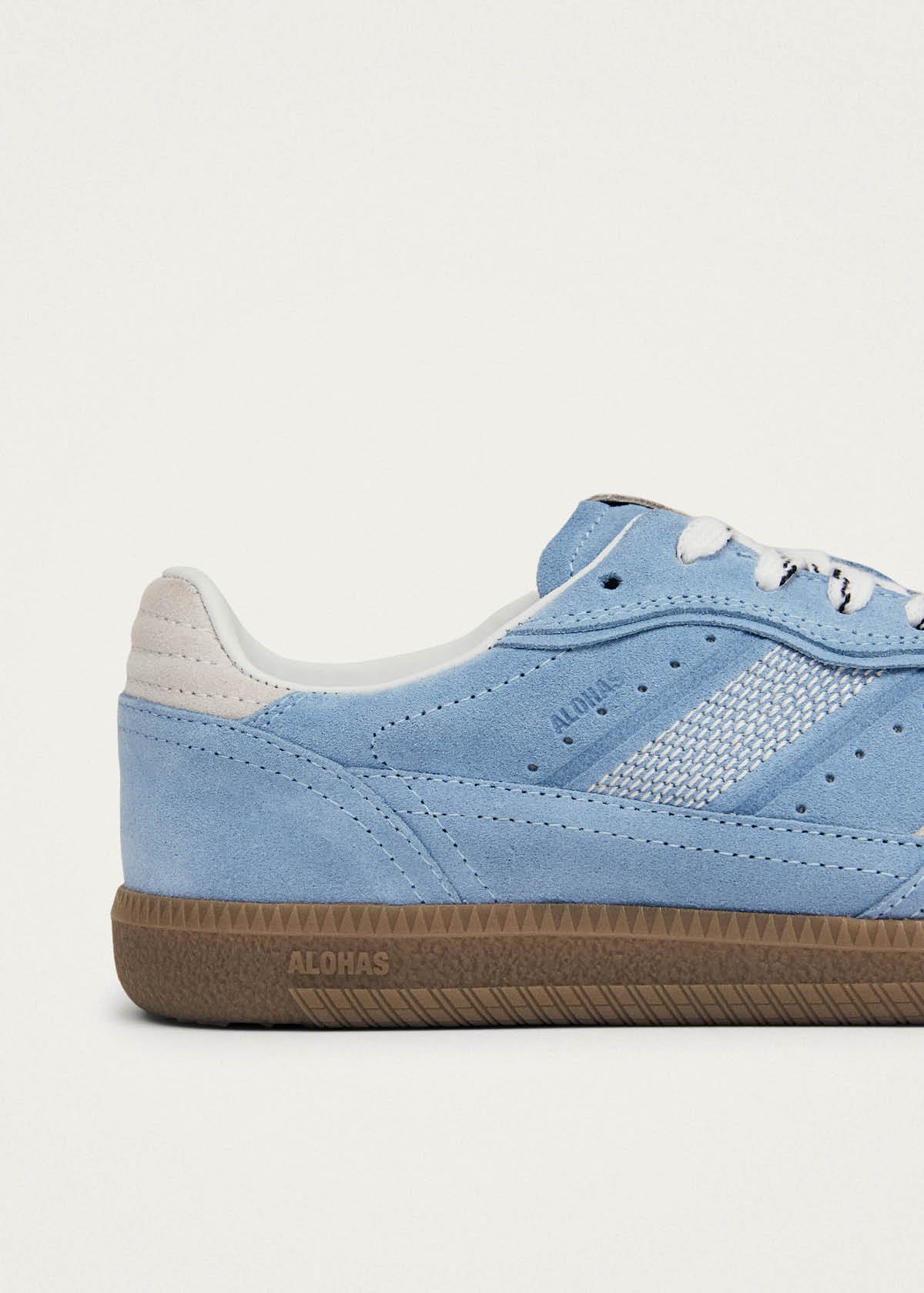 Tb.490 Rife Cornflower Blue Cream Leather Sneakers - Image 8