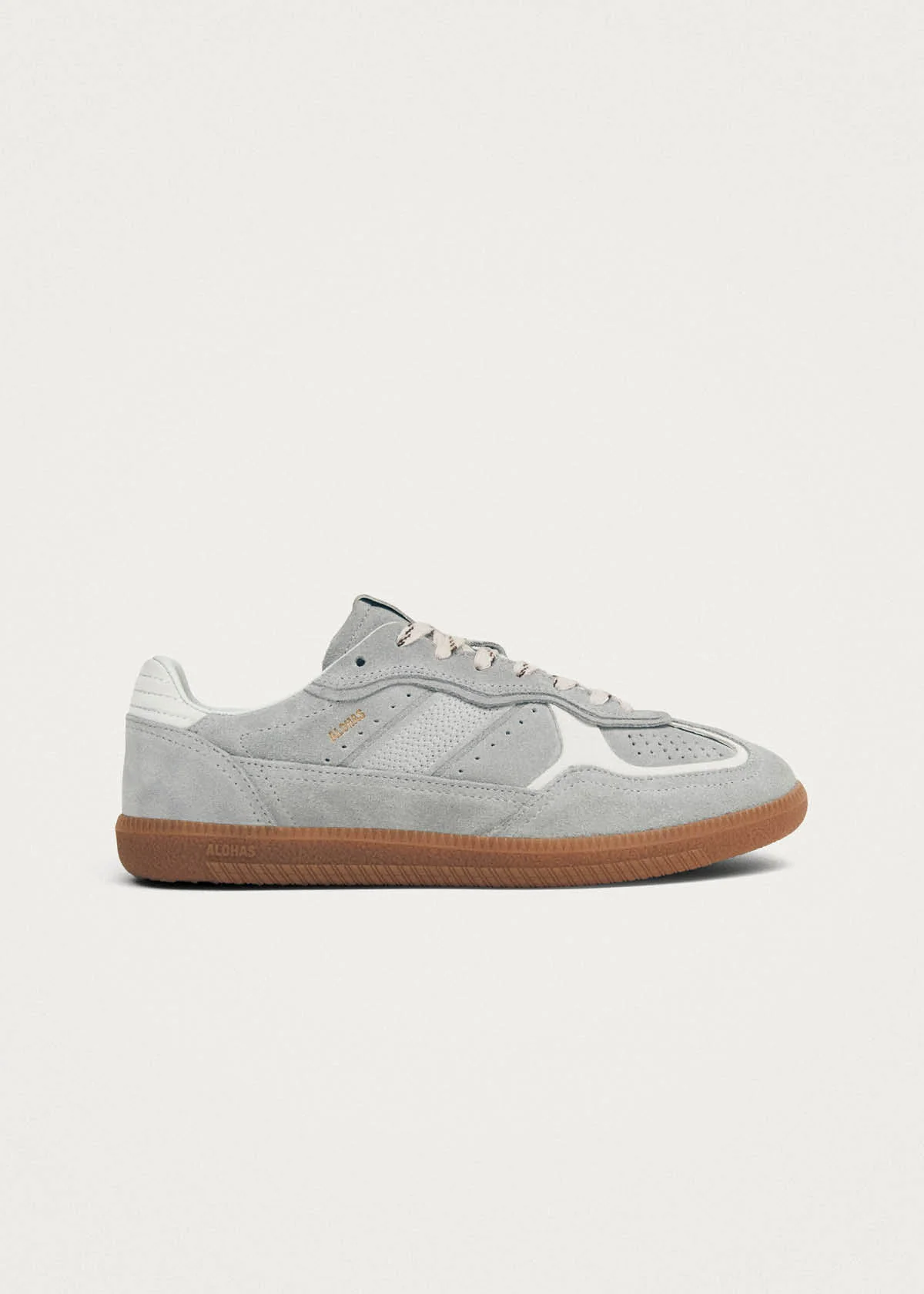 Tb.490 Rife Grey Leather Sneakers