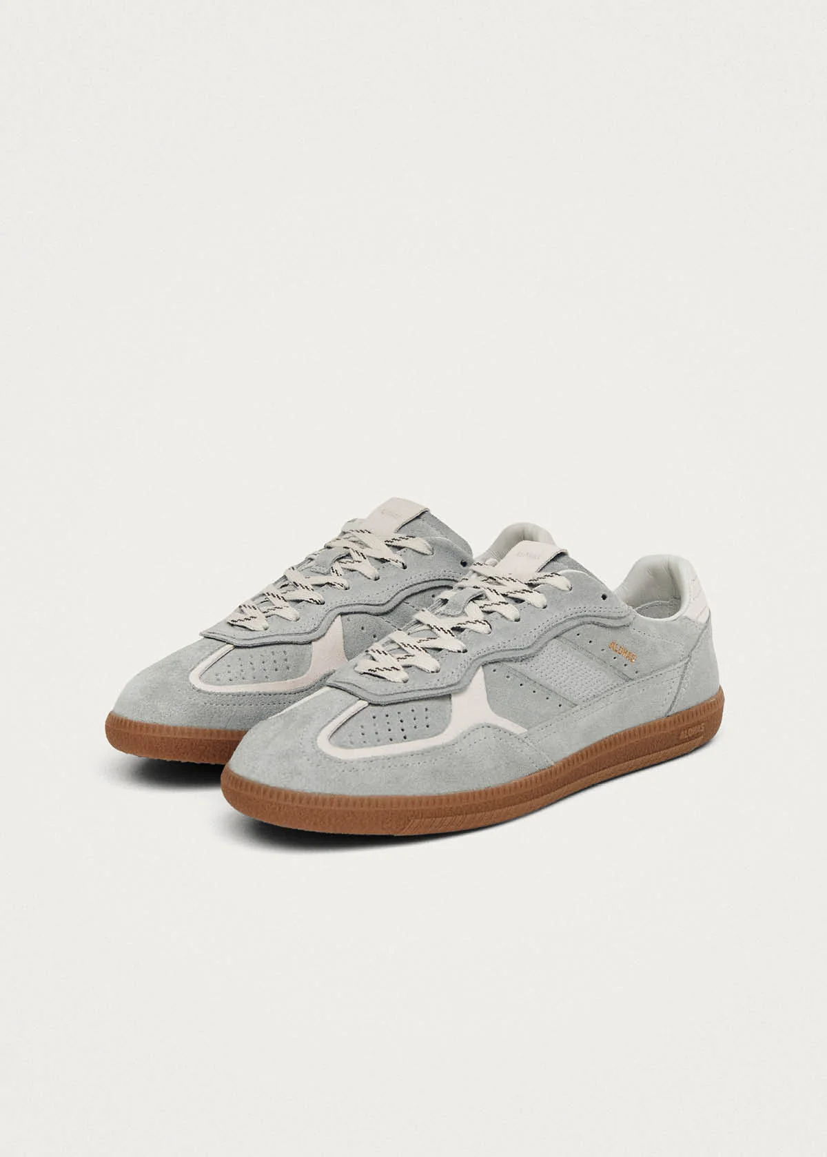Tb.490 Rife Grey Leather Sneakers - Image 2