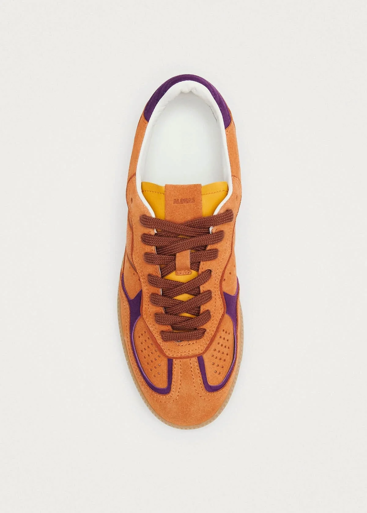 Tb.490 Rife Orange Leather Sneakers - Image 4