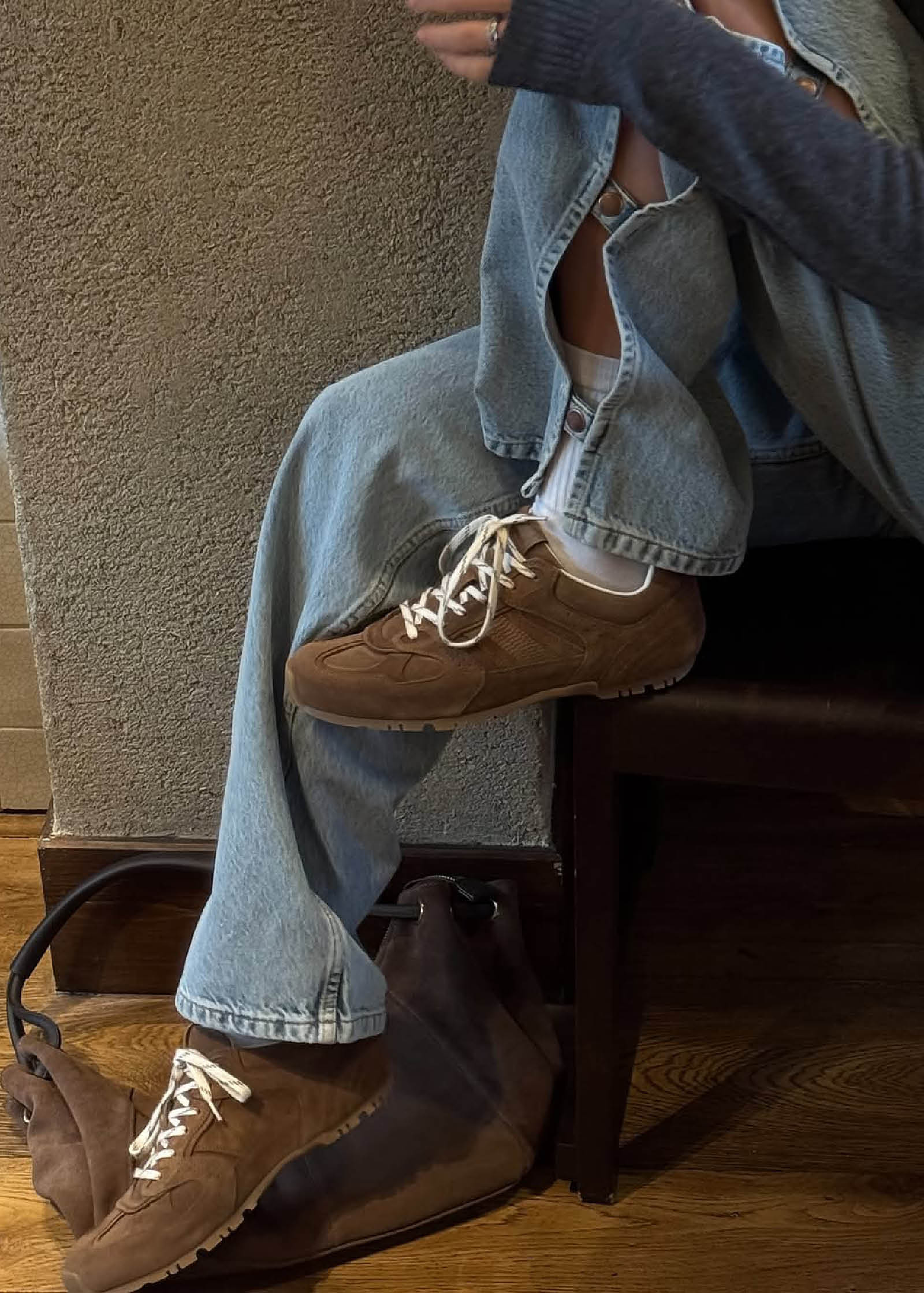 Tb.56 Suede Brown Leather Sneakers - Image 6