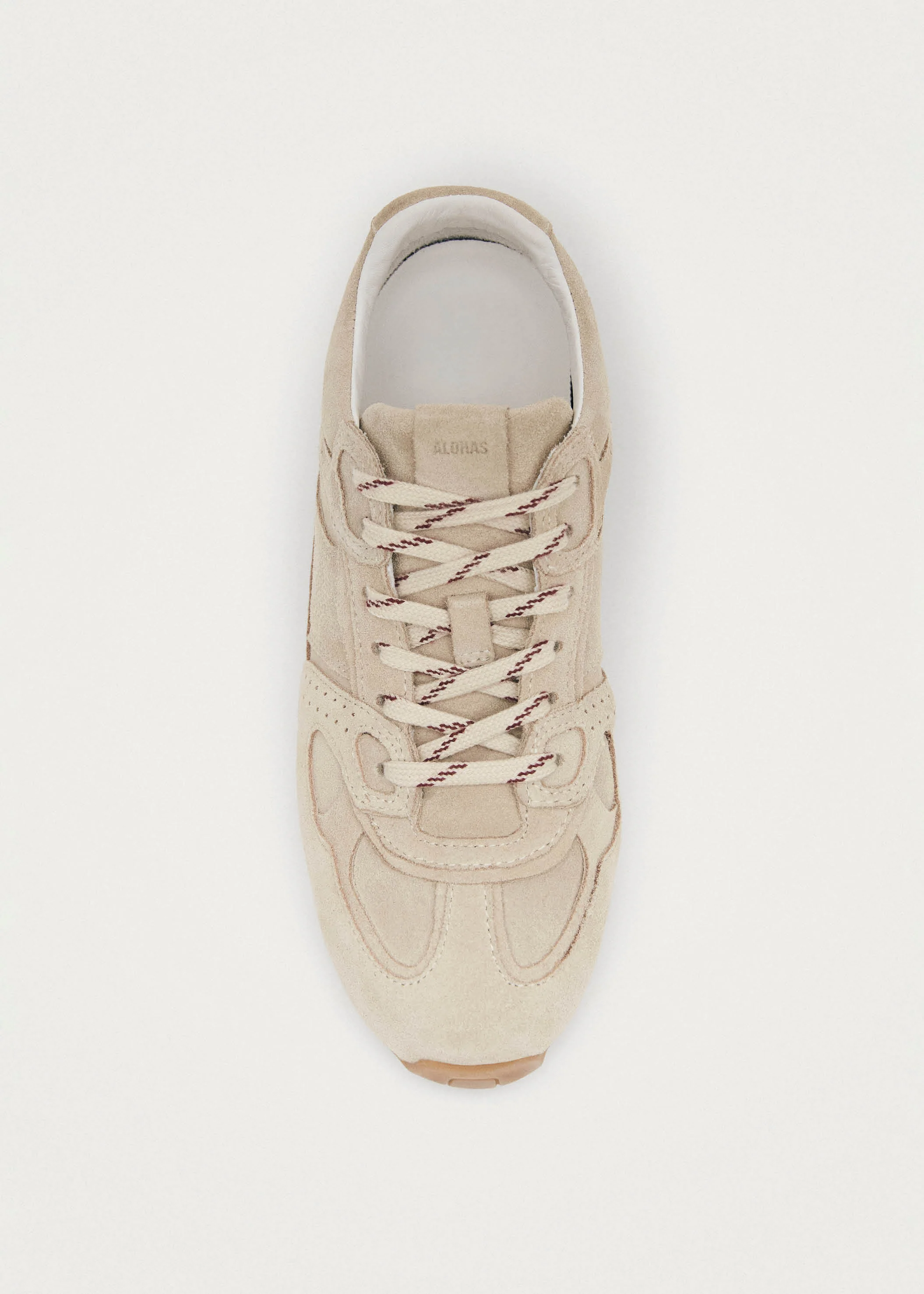Tb.56 Suede Cream Leather Sneakers - Image 8