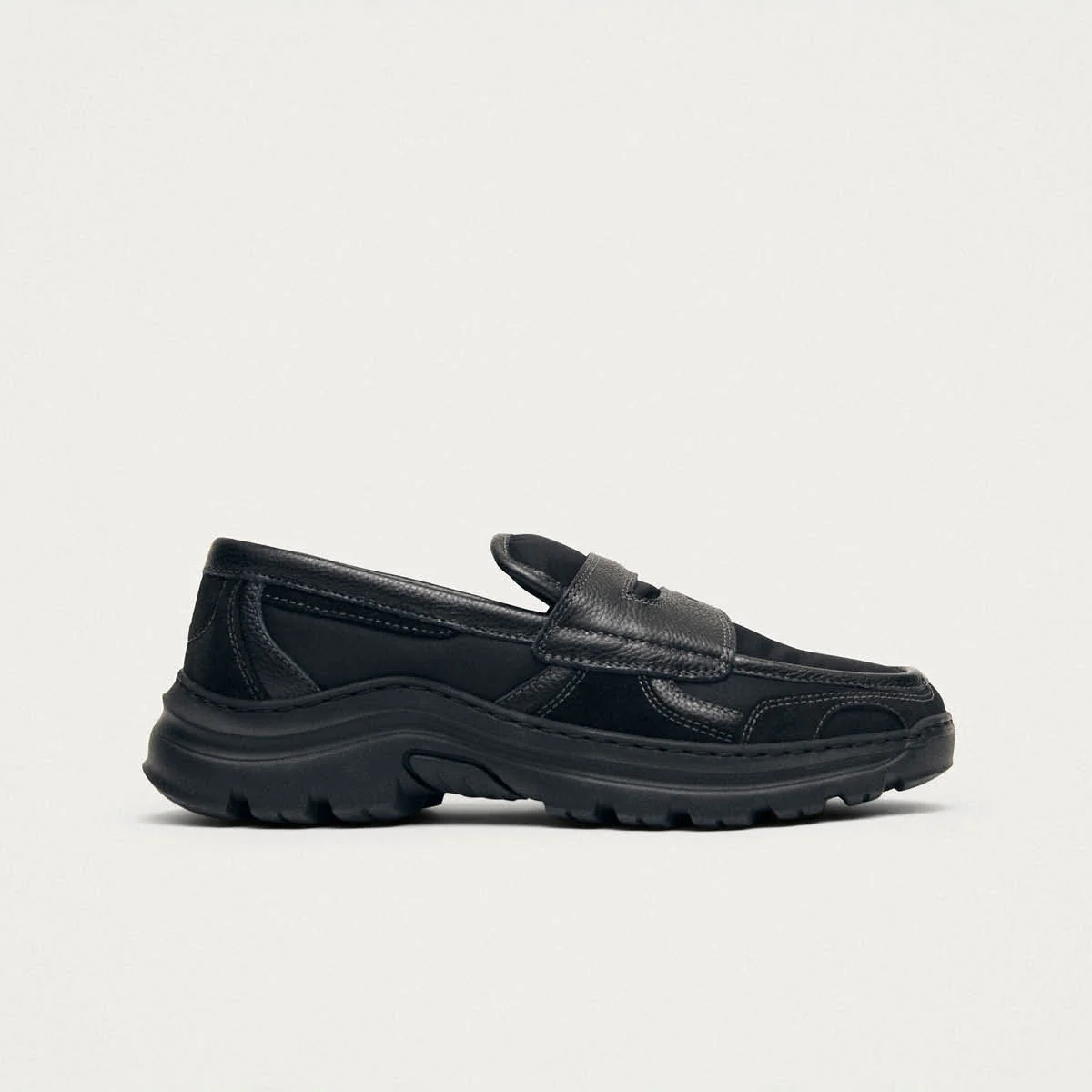 Tb.60 Black Leather Sneakers - Image 3