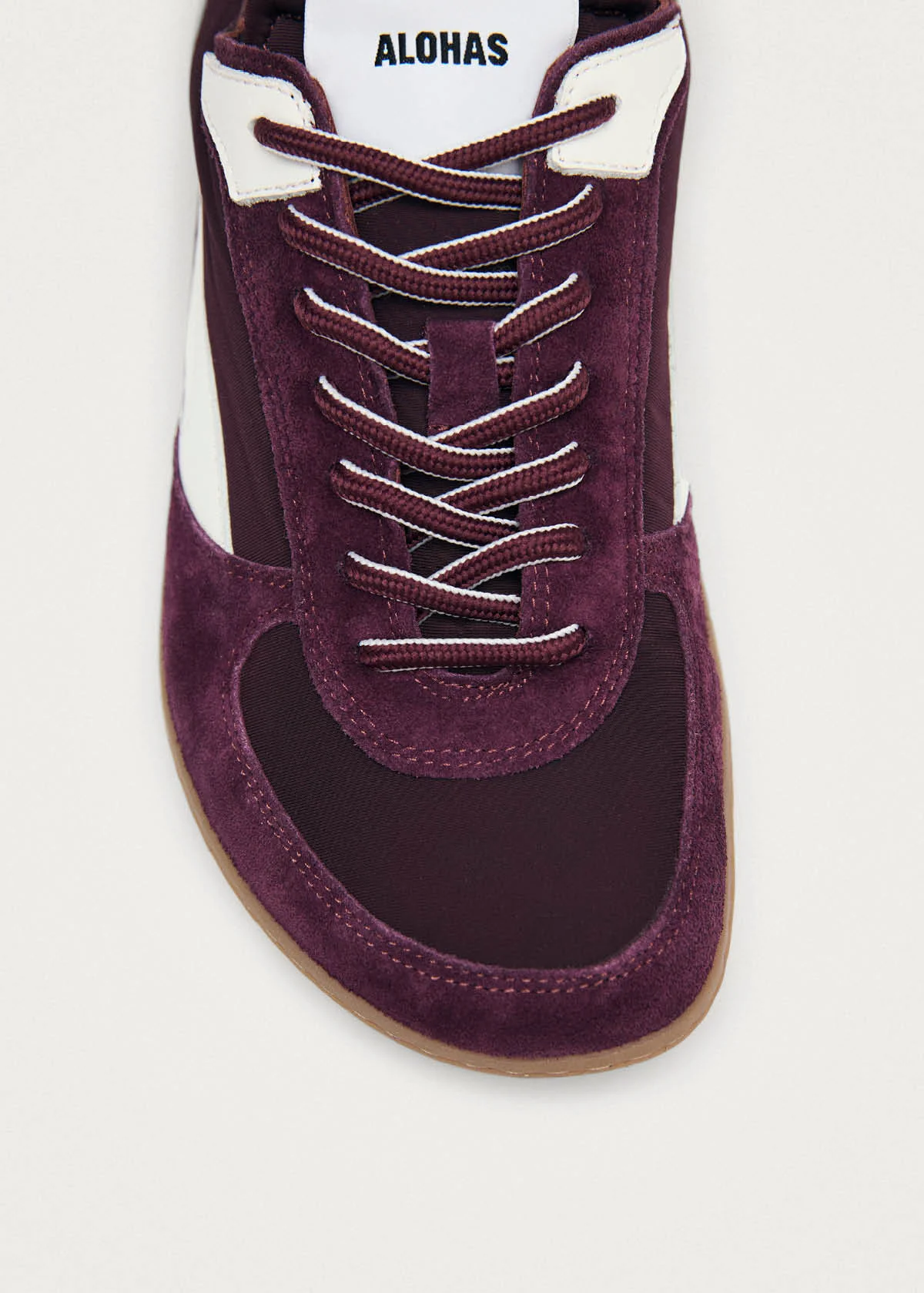 Tb.83 Barefoot Nylon Burgundy Sneakers - Image 6