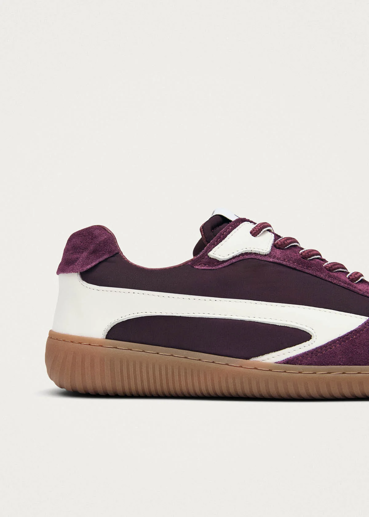 Tb.83 Barefoot Nylon Burgundy Sneakers - Image 7